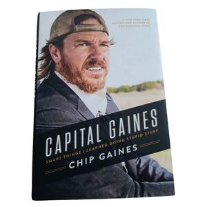 Capital Gaines by Chip Gaines - Black and White Cover